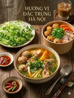 Hình ảnh Bún mọc 