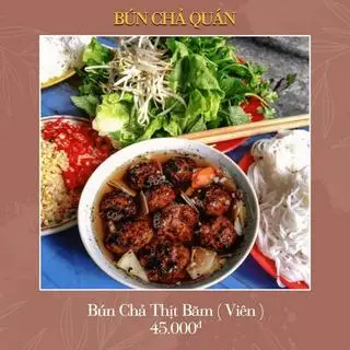 Hình ảnh Bún chả chấm( chan)