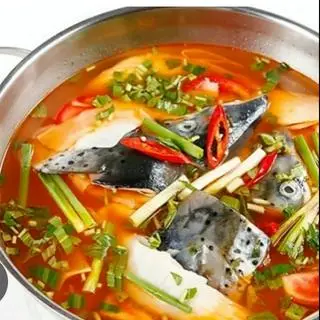 Hình ảnh Lẩu Cá Hồi 
