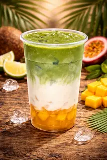 Hình ảnh Matcha latte xoài