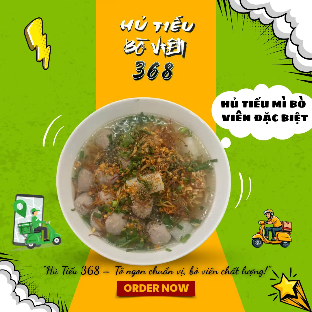 Hình ảnh Hủ tiếu mì bò viên đặc biệt 