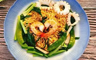 Hình ảnh Mì xào hải sản