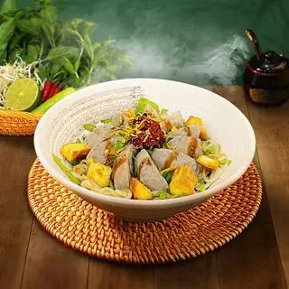 Hình ảnh Phở bò trộn bò viên