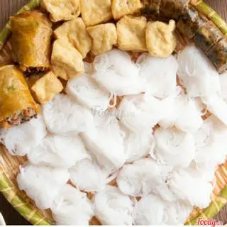 Hình ảnh Bún đậu + Nem + x2Dồi sụn nướng