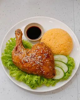 Hình ảnh Combo đùi lớn chiên + Nước