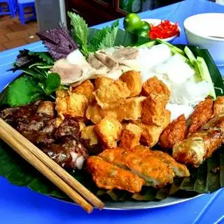 Hình ảnh Combo 2 suất bún đậu mắm tôm đầy đủ - kèm 1 pepsi hoặc 1 7up