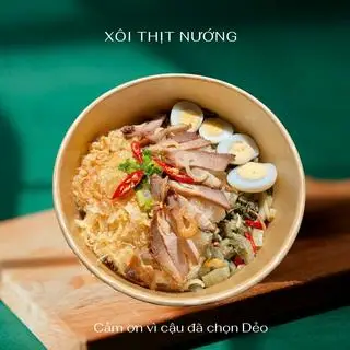 Hình ảnh Xôi Thịt Nướng Lớn