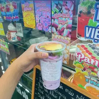 Hình ảnh Trà sữa khoai môn đầy đủ