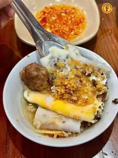 Hình ảnh Bánh cuốn trứng - thịt mộc nhĩ