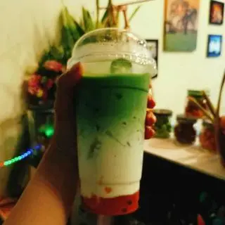 Hình ảnh Matcha Latte Chanh Dây 700ml