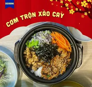 Hình ảnh Cơm trộn thịt xào cay