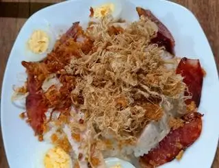Hình ảnh xôi hành phi, bò khô 