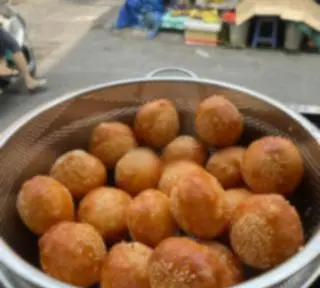 Hình ảnh Bánh rán đậu xanh ( Combo 5 Cái)