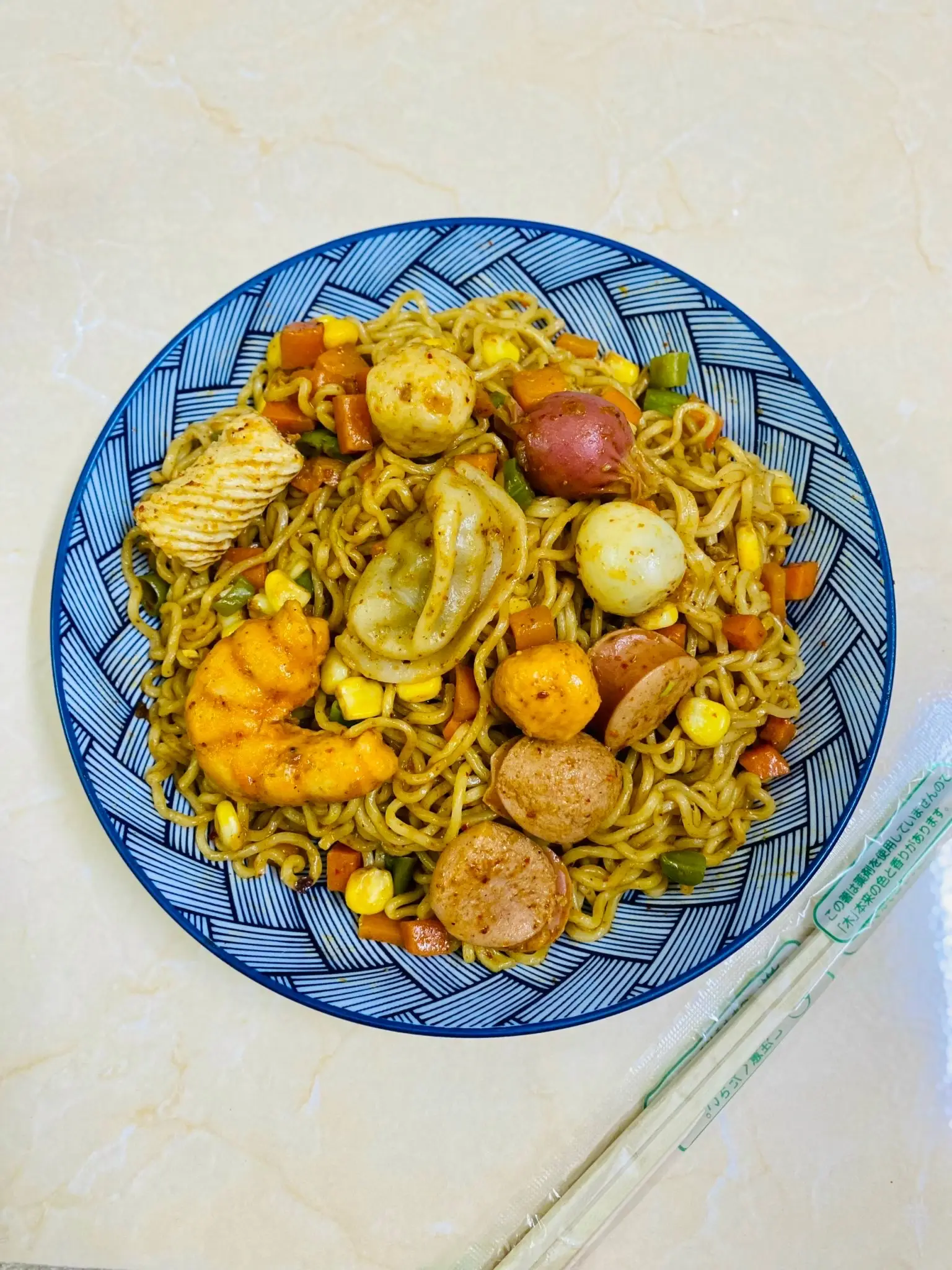 Hình ảnh Mì Trộn Thập Cẩm Nhiều Mì