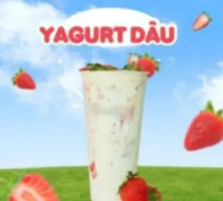 Hình ảnh Yogurt dâu Đà Lạt