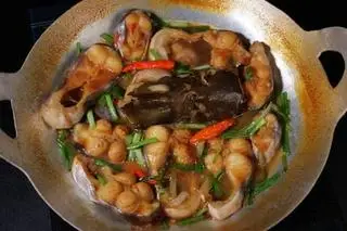 Hình ảnh cá hú kho lạc