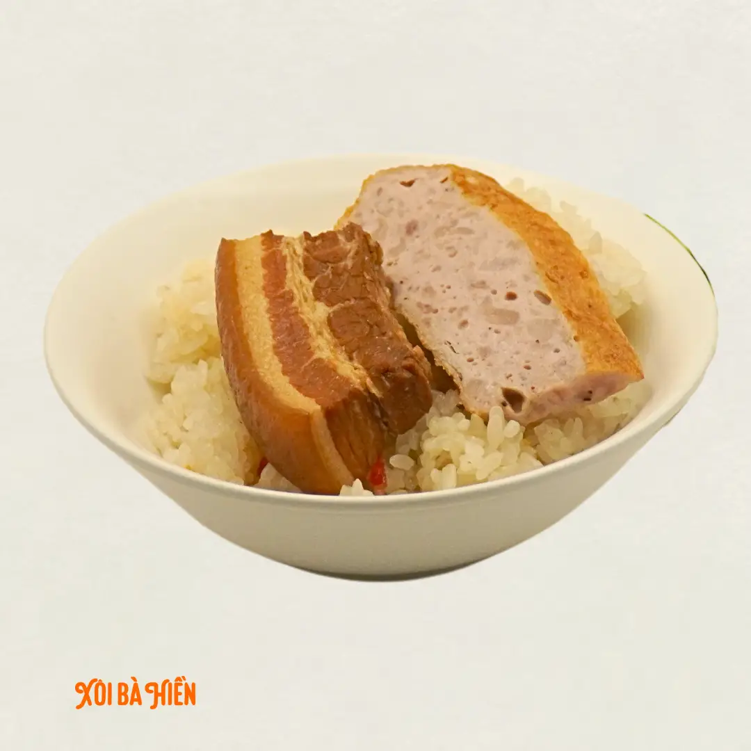 Hình ảnh Xôi thịt, chả