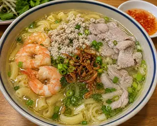 Hình ảnh Nui Tôm Thịt Nạt