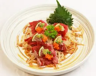 Hình ảnh Bò Mỹ tái sốt ponzu