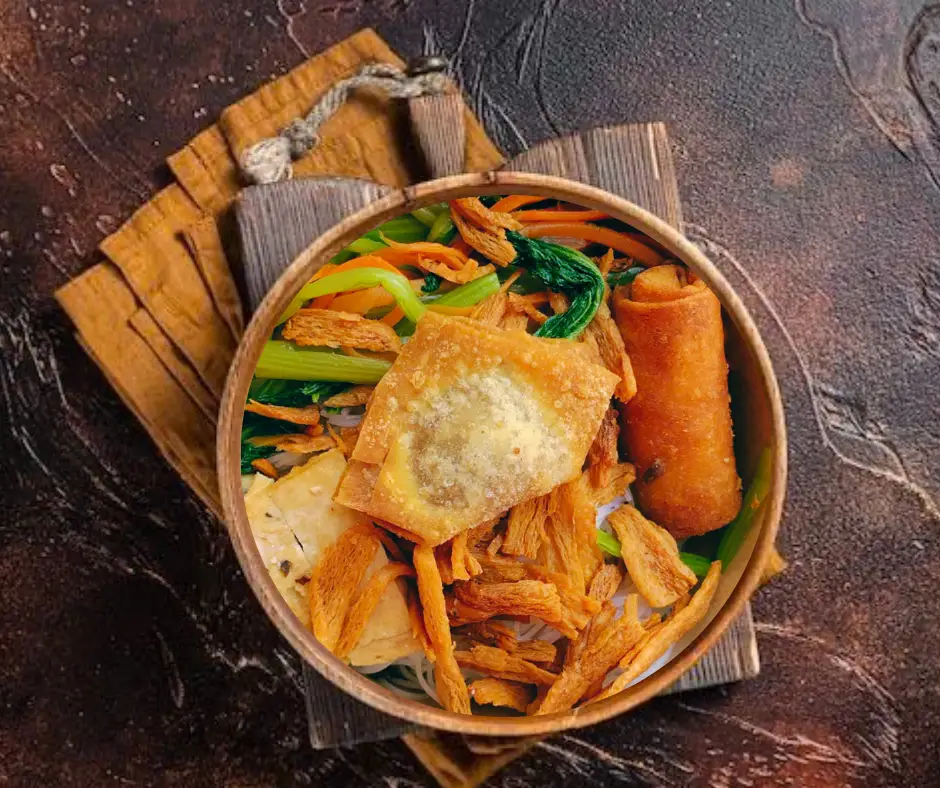 Hình ảnh BÚN/MÌ XÀO CHAY FULL TOPPING - CHAY NGON, NO BỤNG, KHÔNG NGÁN