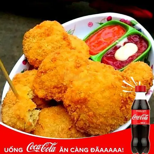 Hình ảnh 10 Bánh Gà + 01 Coca 300ml