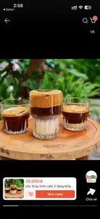 Hình ảnh cà phê sữa espresso