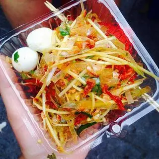 Hình ảnh bánh tráng trộn 