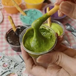 Hình ảnh Bánh Que Chấm Matcha Nhài ( Đậm Vị - Ít Ngọt ) 