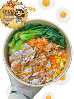 Hình ảnh Mì trộn thịt bò