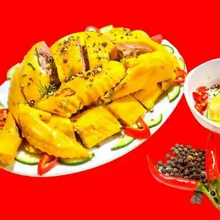Hình ảnh Gà ủ muối tiêu chanh 1/2 con