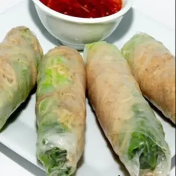 Hình ảnh Gỏi Cuốn Bì, kèm nước chấm nhà làm siêu ngon