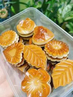 Hình ảnh Rau câu flan cheese viên
