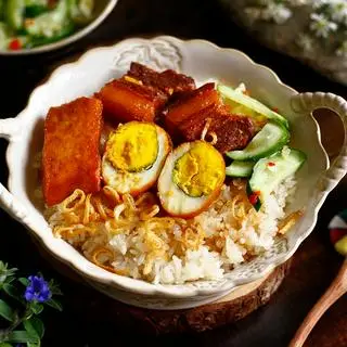 Hình ảnh Xôi thịt kho trứng