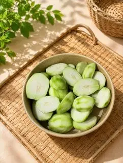 Hình ảnh Cóc non gọt vỏ - 400gr