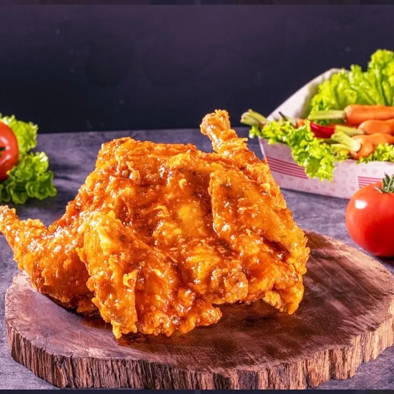 Hình ảnh Nửa gà con sốt chua ngọt
