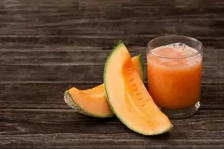 Hình ảnh Nước ép dưa vàng