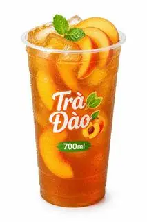 Hình ảnh Trà đào( cốc to 700ml)