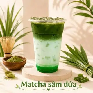 Hình ảnh Matcha sâm dứa - Ly 700ml