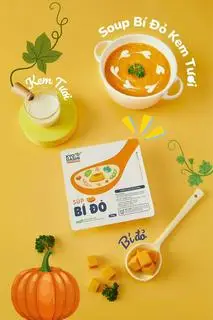 Hình ảnh Soup bí đỏ kem tươi