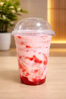 Hình ảnh Sữa chua lắc dâu