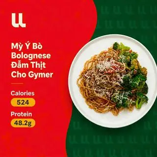 Hình ảnh Mỳ Ý Bò Bolognese Đẫm Thịt - Meaty Beef Bolognese Pasta