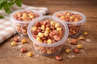 Hình ảnh Ngô nếp mèo Điện Biên / crispy crunchy corn snack