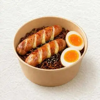 Hình ảnh MÌ TRỘN RONG BIỂN + XÚC XÍCH PHO MAI