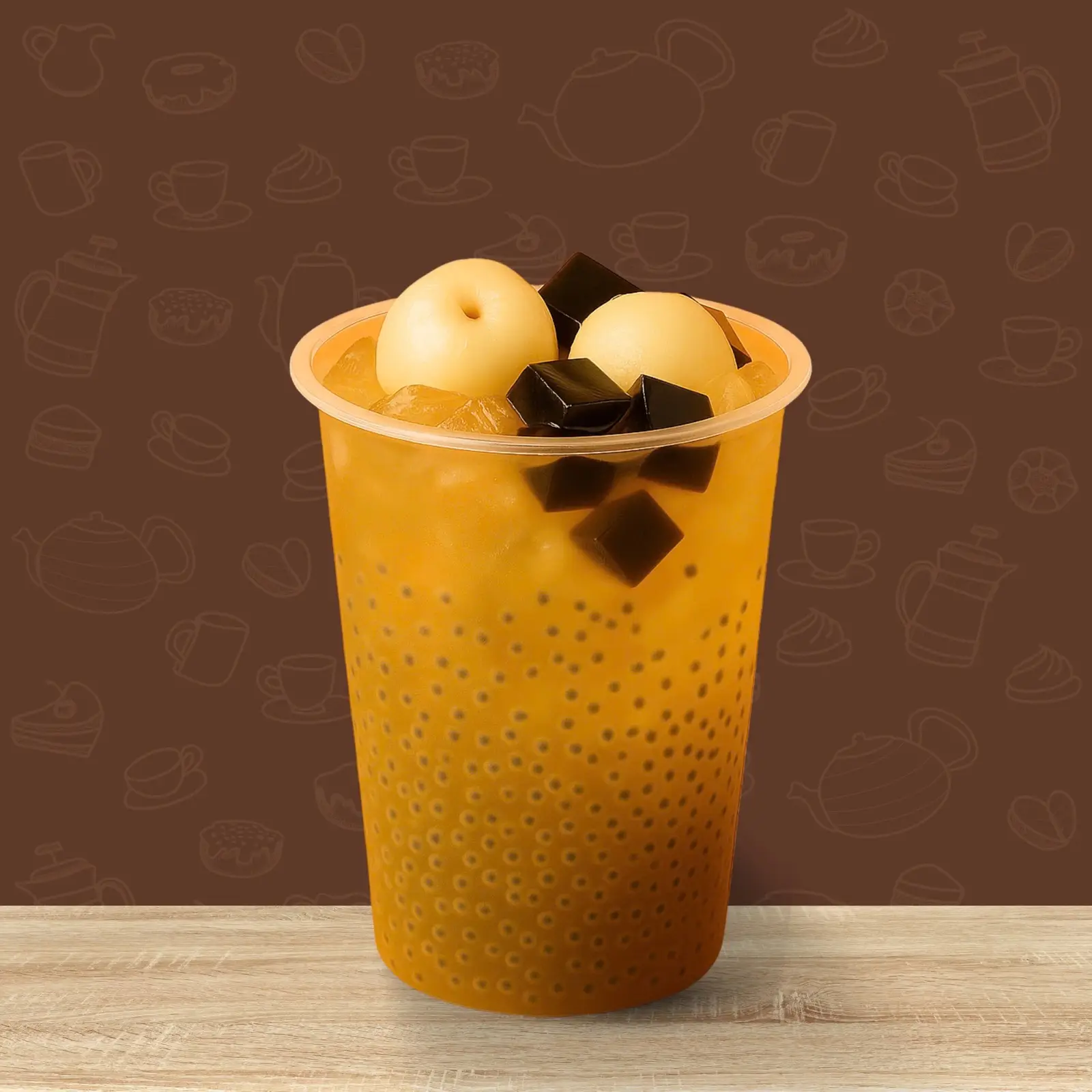 Hình ảnh Trà Vải Lài Hạt Chia 