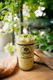 Hình ảnh Trà sữa matcha thạch trà xanh (L)