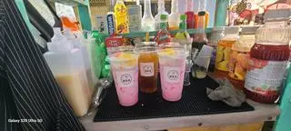 Hình ảnh Latte may hồng (biển xanh)