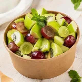 Hình ảnh (Tặng sữa chua) Combo 2G: Táo xanh Kiwi - Kiwi - Nho mẫu đơn - size 500ml
