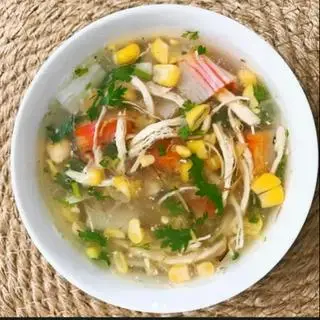 Hình ảnh Súp Gà Đùi Thanh Cua 