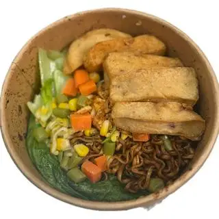 Hình ảnh mì tương đen chả mực