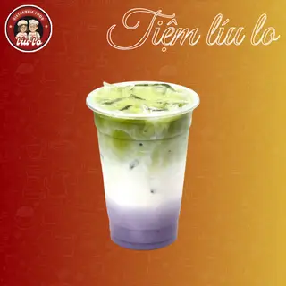 Hình ảnh Khoai môn matcha latte